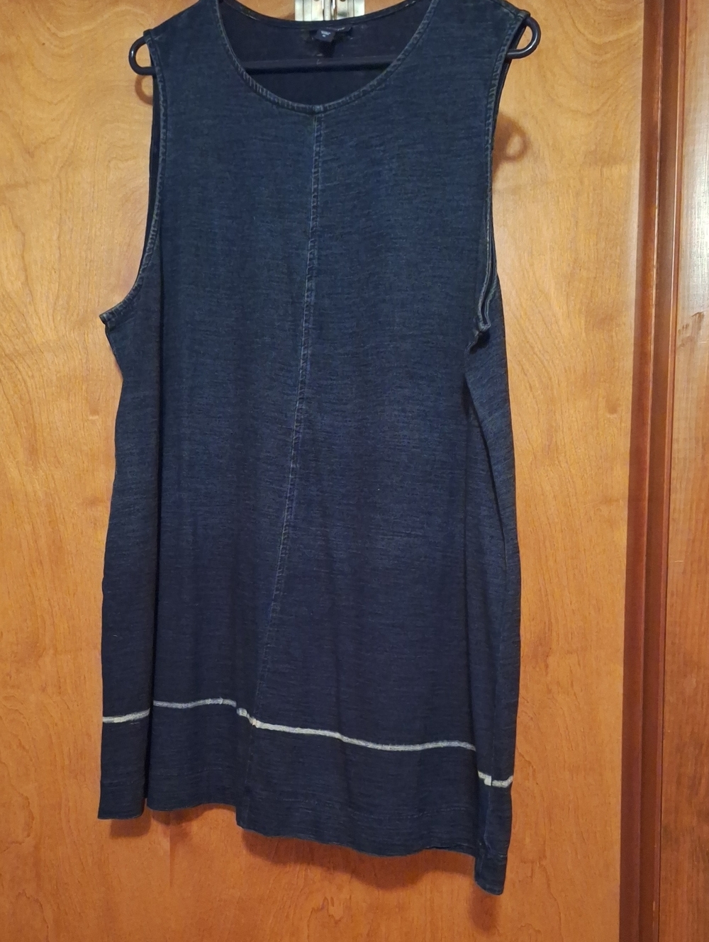 Sleeveless Denim Dress - Classic Casual. Never Worn